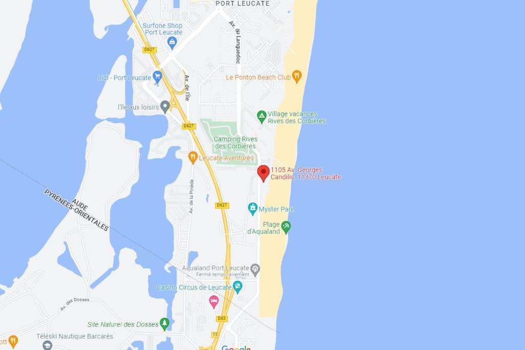 Port Leucate : Superbe Appartement Pleine Vue Mer ภายนอก รูปภาพ